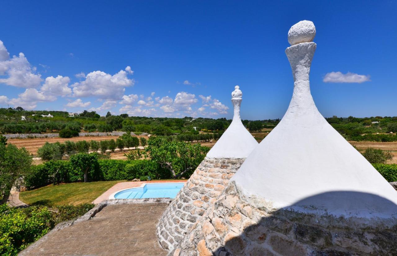 Terra Sessana Ville E Trullo Con Piscina Privata Ostuni Εξωτερικό φωτογραφία