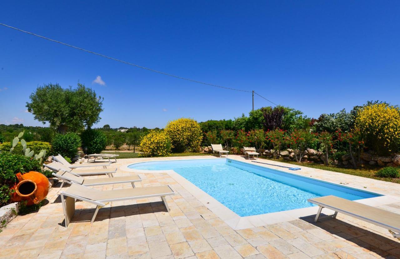 Terra Sessana Ville E Trullo Con Piscina Privata Ostuni Εξωτερικό φωτογραφία